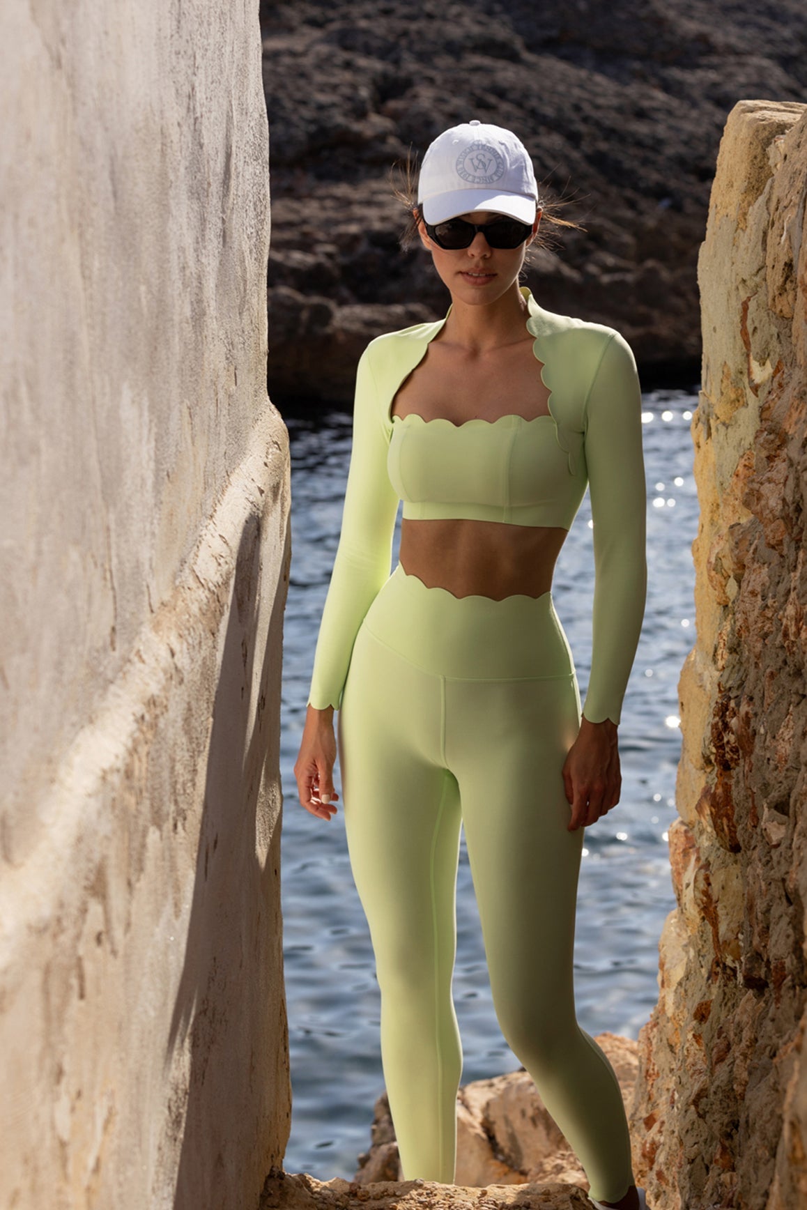 Ivory 7/8 High-Waist Energy Legging